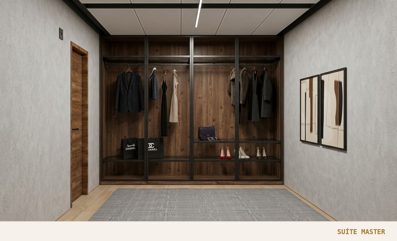 Closet da suíte master